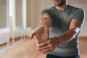 Physical therapy for wrist ganglion cysts